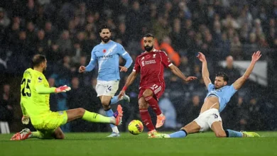 ملخص ونتيجة مباراة ليفربول ومانشستر سيتي اليوم في الدوري الإنجليزي الممتاز