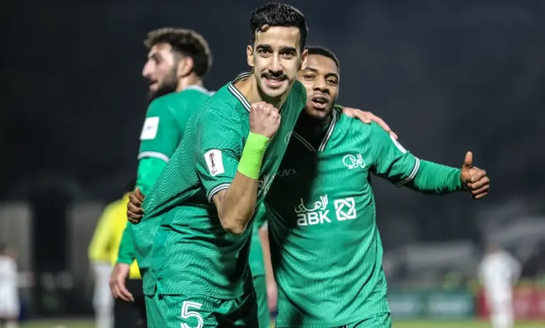 مباراة العربي والجهراء في الدوري الكويتي