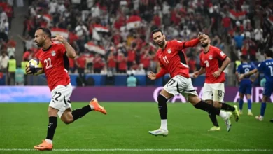 مباراة مصر ضد الأردن اليوم في كأس العرب 2025