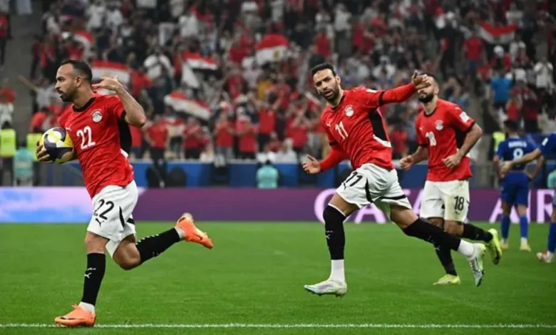 مباراة مصر ضد الأردن اليوم في كأس العرب 2025