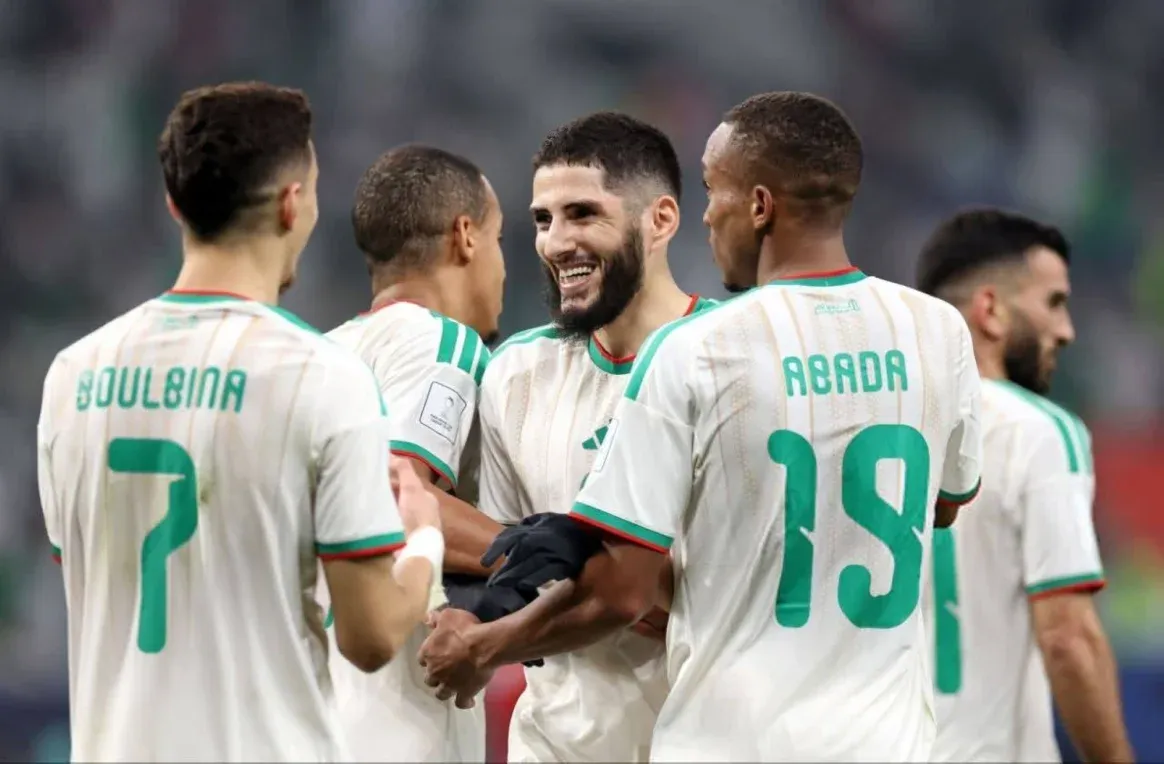 مباراة الجزائر ضد الإمارات في ربع نهائي كأس العرب 2025