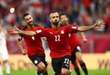 مباراة الإمارات ضد مصر في كأس العرب 2025