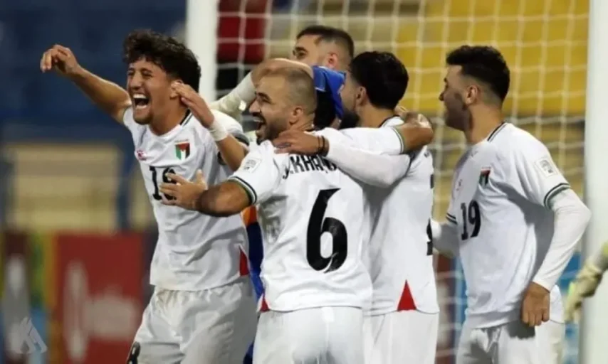 مباراة سوريا وفلسطين لحسم الصدارة في كأس العرب 2025