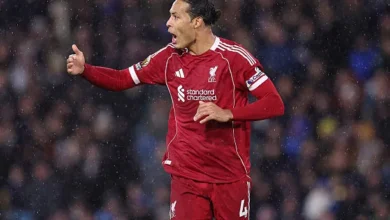 مباراة ليفربول وبرايتون في الجولة 16 بالدوري الإنجليزي 2025-26
