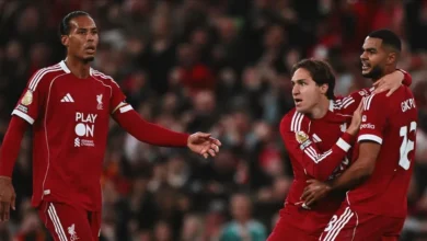 مباراة ليفربول وليدز يونايتد في الجولة 15 من الدوري الإنجليزي